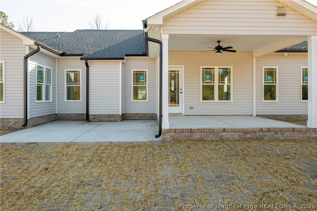 1808 Alderman Mill Road Dunn, NC 28334 - Photo 13 of 13 a front view of a house with garden