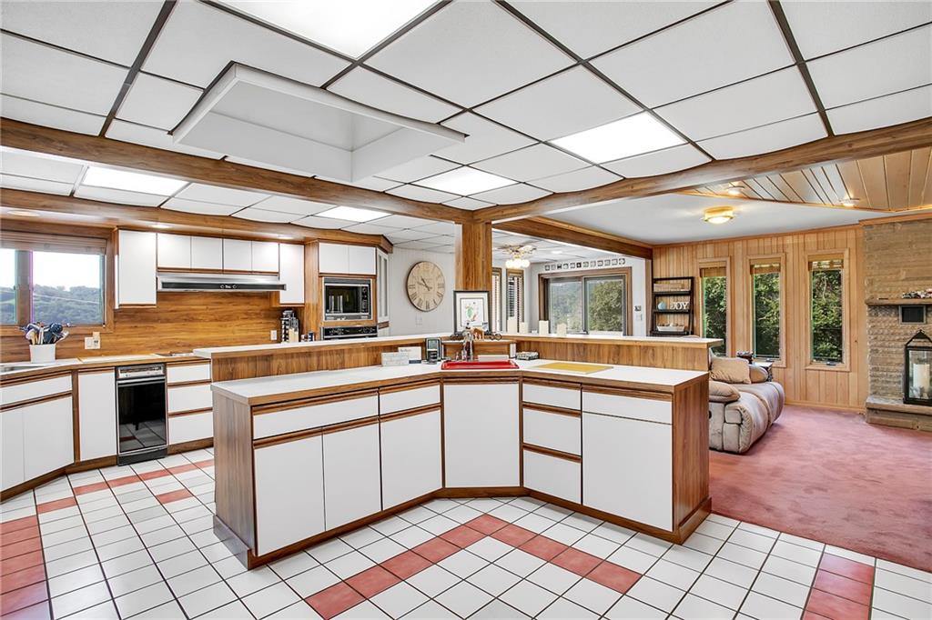 215 Pirich Road Addison, PA 15411 - Photo 3 of 25 a large kitchen with a large window