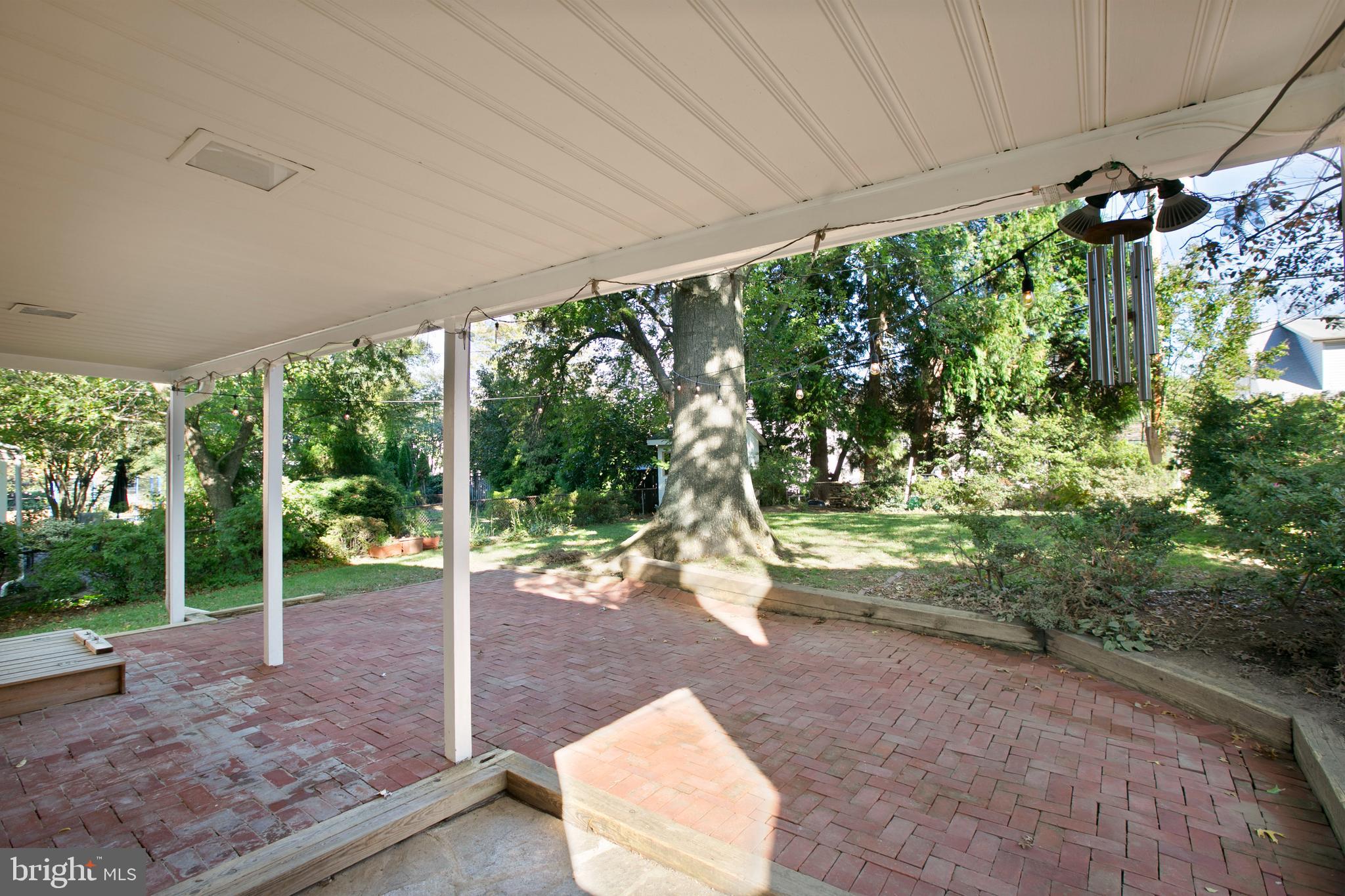 522 Overbrook Road Baltimore, MD 21212 - Photo 32 of 37 Kitchen door leads to this wonderful covered porch