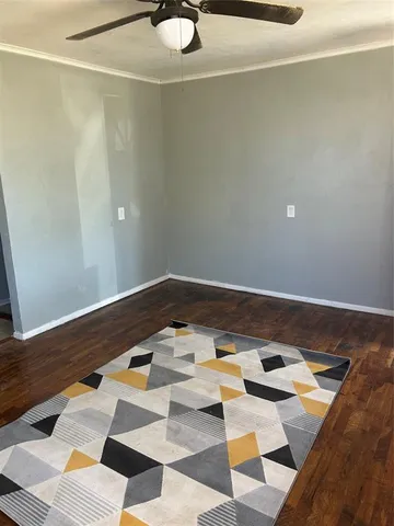 a view of a backyard of a house