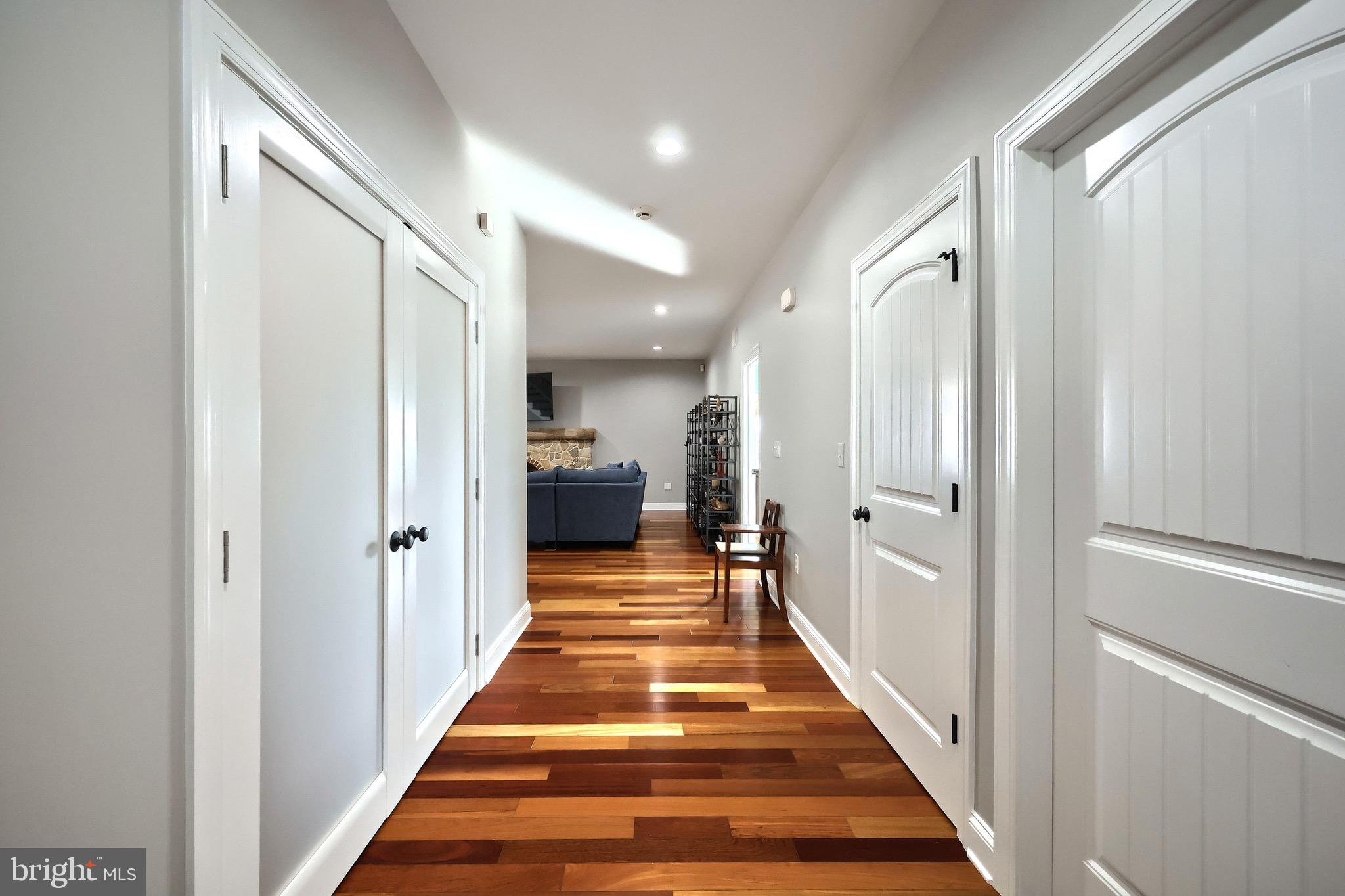 4440 Beards School Road Spring Grove, PA 17362 - Photo 6 of 66 a view of a hallway with wooden floor and staircase