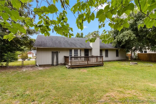 a house with a outdoor space