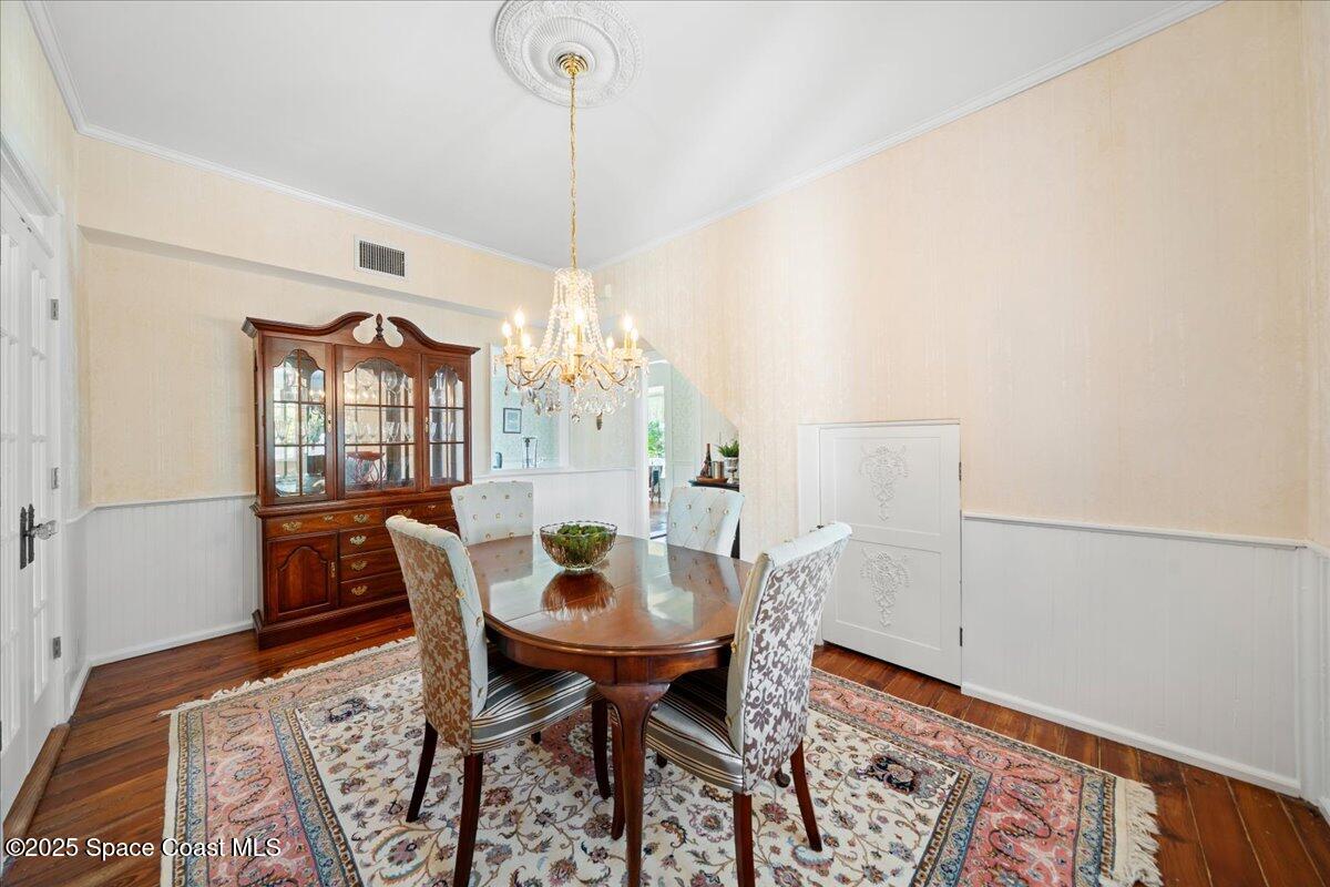 607 Rockledge Drive Rockledge, FL 32955 - Photo 15 of 91 a view of a dining room with furniture and window