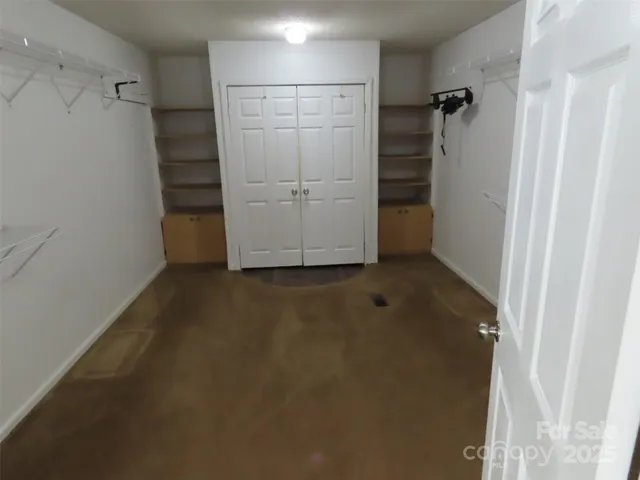 a view of empty room