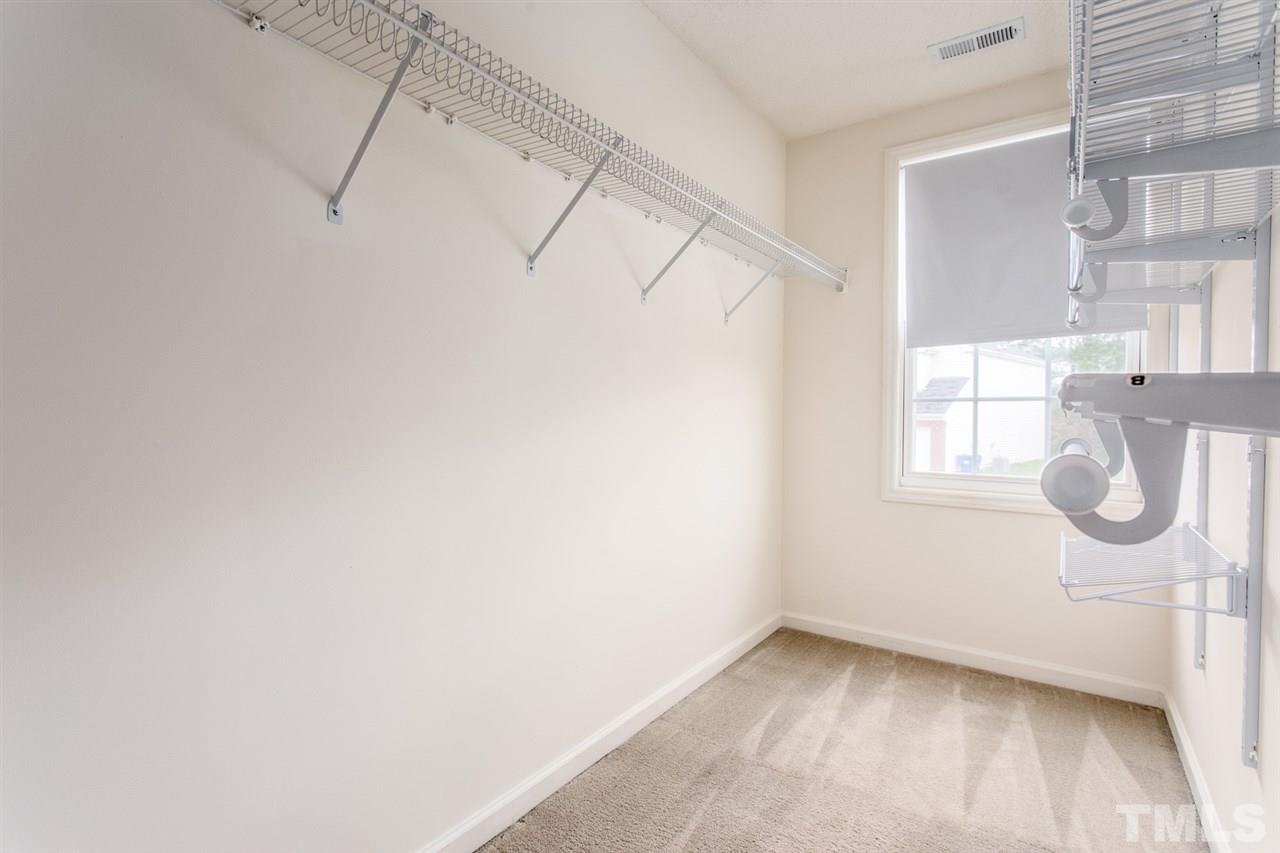 4712 Tommans Trail Raleigh, NC 27616 - Photo 15 of 25 Master Bedroom Closet