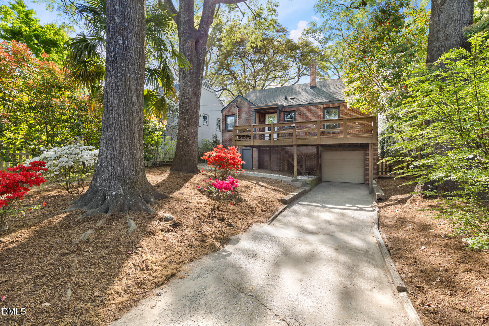 1414 Acadia Street Durham, NC 27701 - Photo 31 of 46 a view of a garden