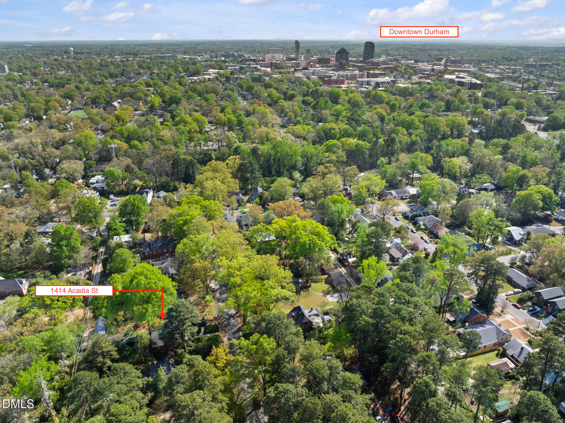 1414 Acadia Street Durham, NC 27701 - Photo 45 of 46 a view of a city