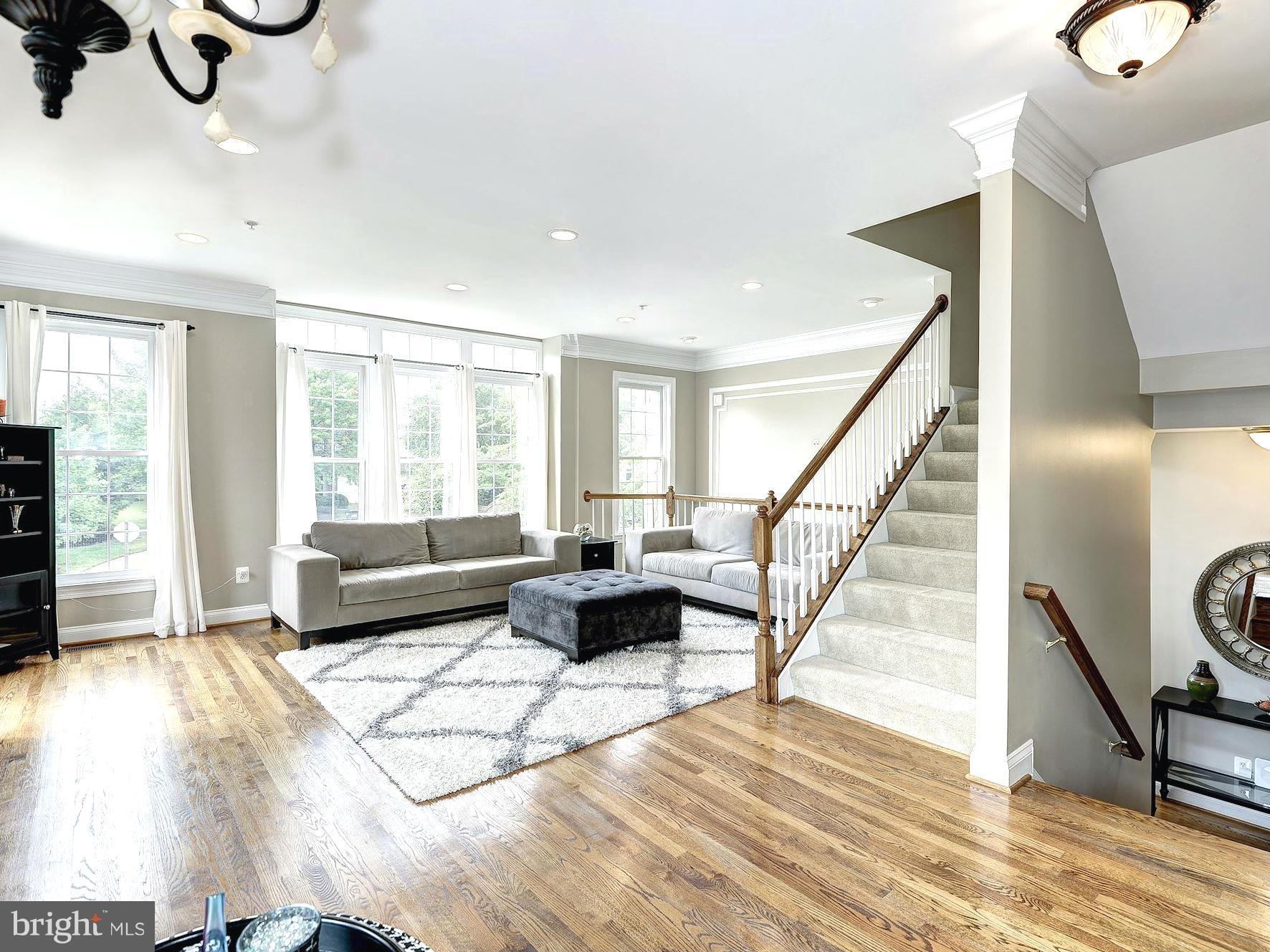 11400 Log Ridge Drive Fairfax, VA 22030 - Photo 10 of 30 a living room with furniture and a wooden floor
