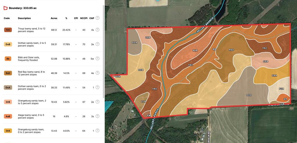 318.5-ac Goose Hollow Road Geneva, AL 36340 - Photo 31 of 50