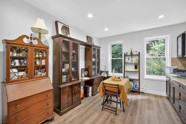 a room with furniture and window