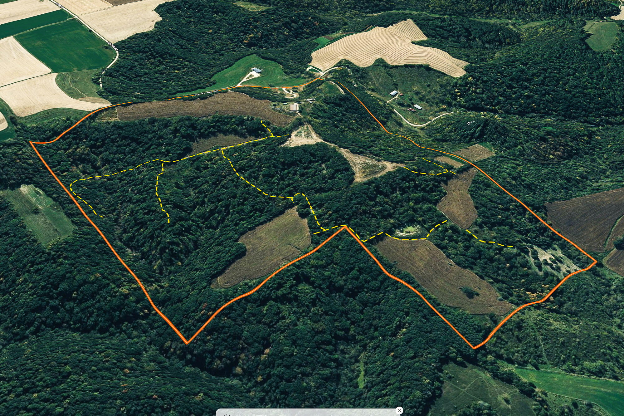 6427 Sand Hill Road Pulaski, WI 53506 - Photo 102 of 103 Iowa-County-WI-191-Acres-Land-For-Sale-1