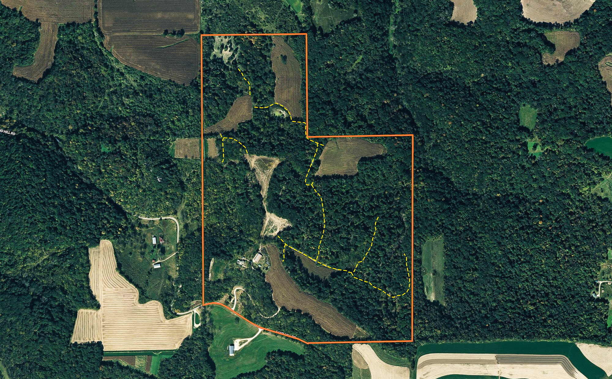 6427 Sand Hill Road Pulaski, WI 53506 - Photo 5 of 103 Iowa-County-WI-191-Acres-Land-For-Sale-5