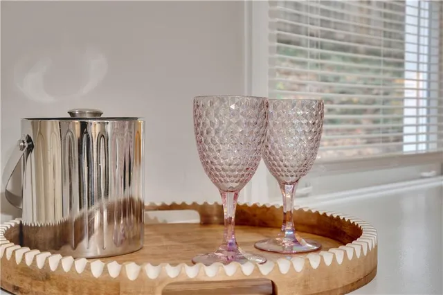 a vase of flowers sitting on a table