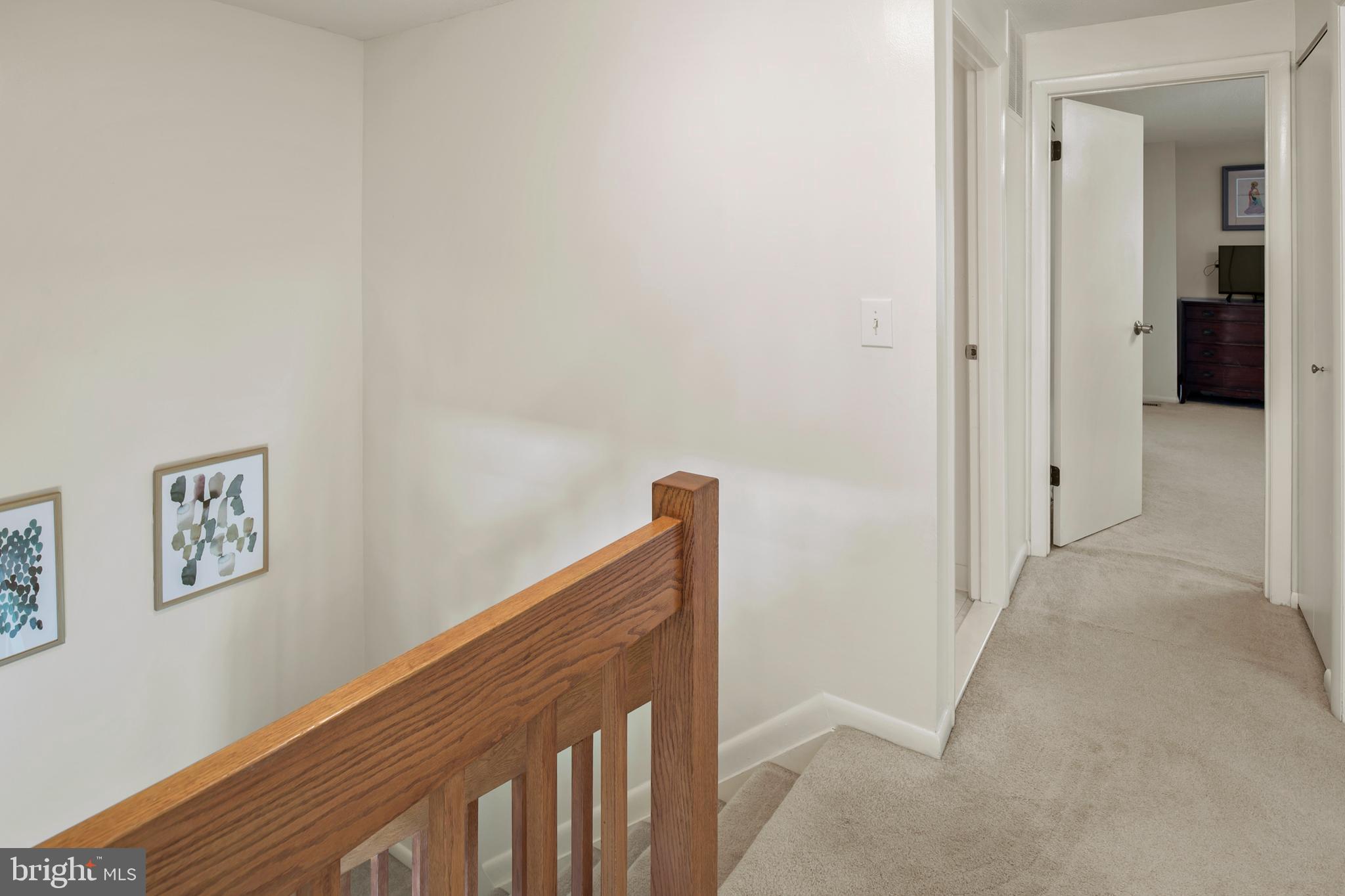 5513 Vantage Point Road, Unit 36 Columbia, MD 21044 - Photo 21 of 49 Hall leading to the primary suite