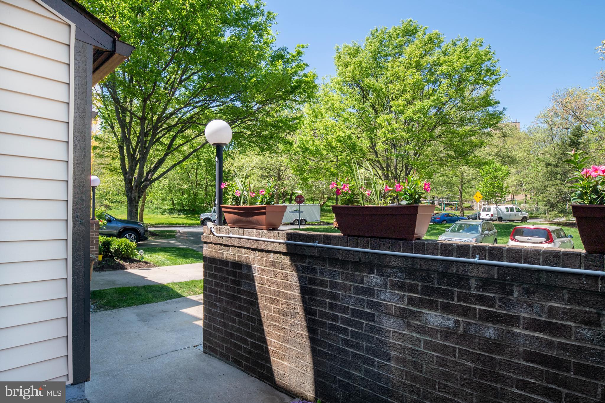 A walkway leads you to a delightful front patio