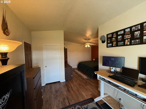 a kitchen with stainless steel appliances a stove and a refrigerator