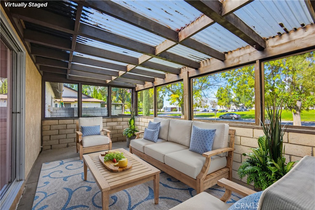 643 Villa Chaparral Road San Jacinto, CA 92583 - Photo 28 of 40 Virtually staged photo of enclosed patio.