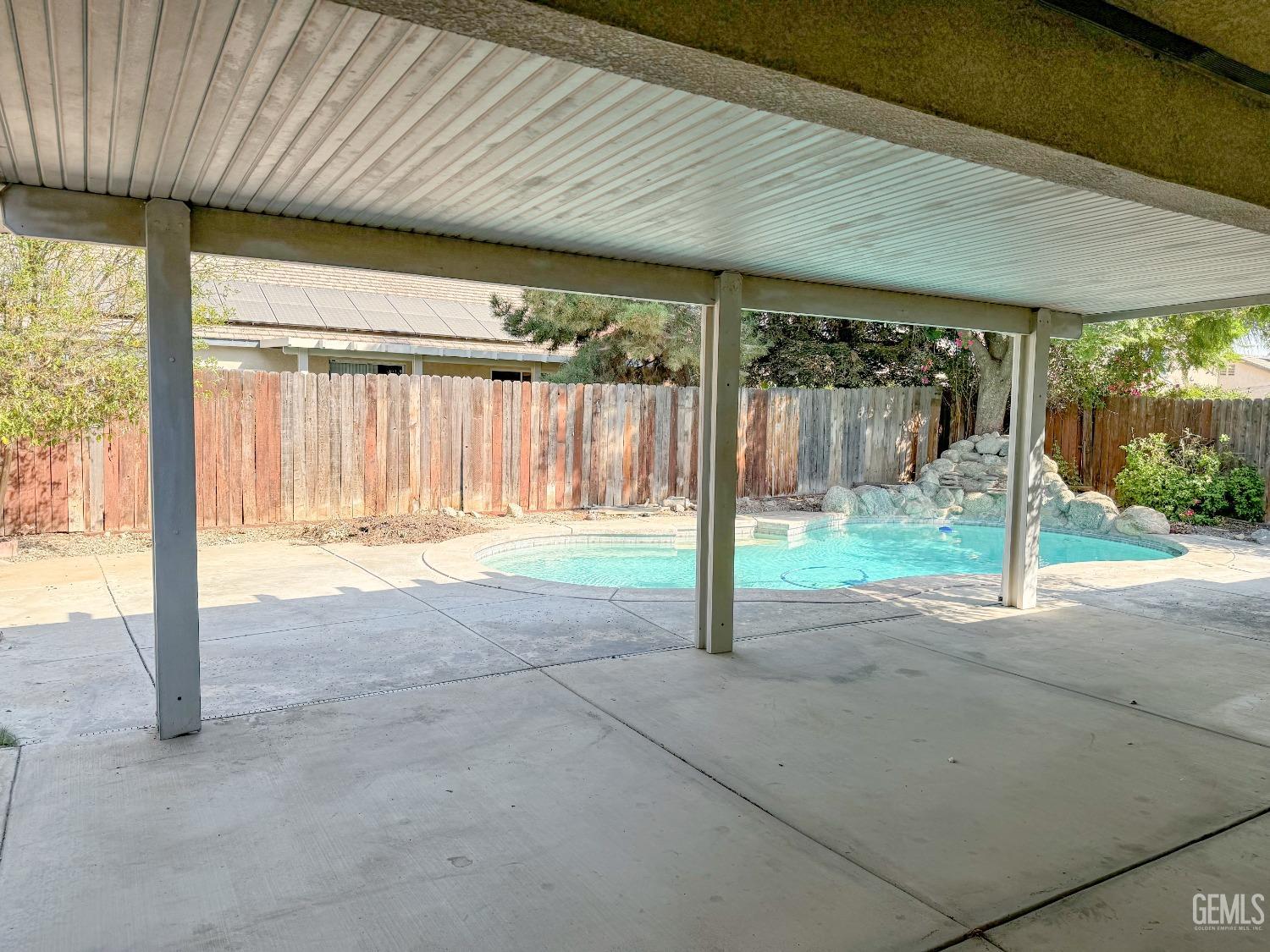 Undisclosed Address Bakersfield, CA 93312 - Photo 26 of 32 a view of backyard with green space