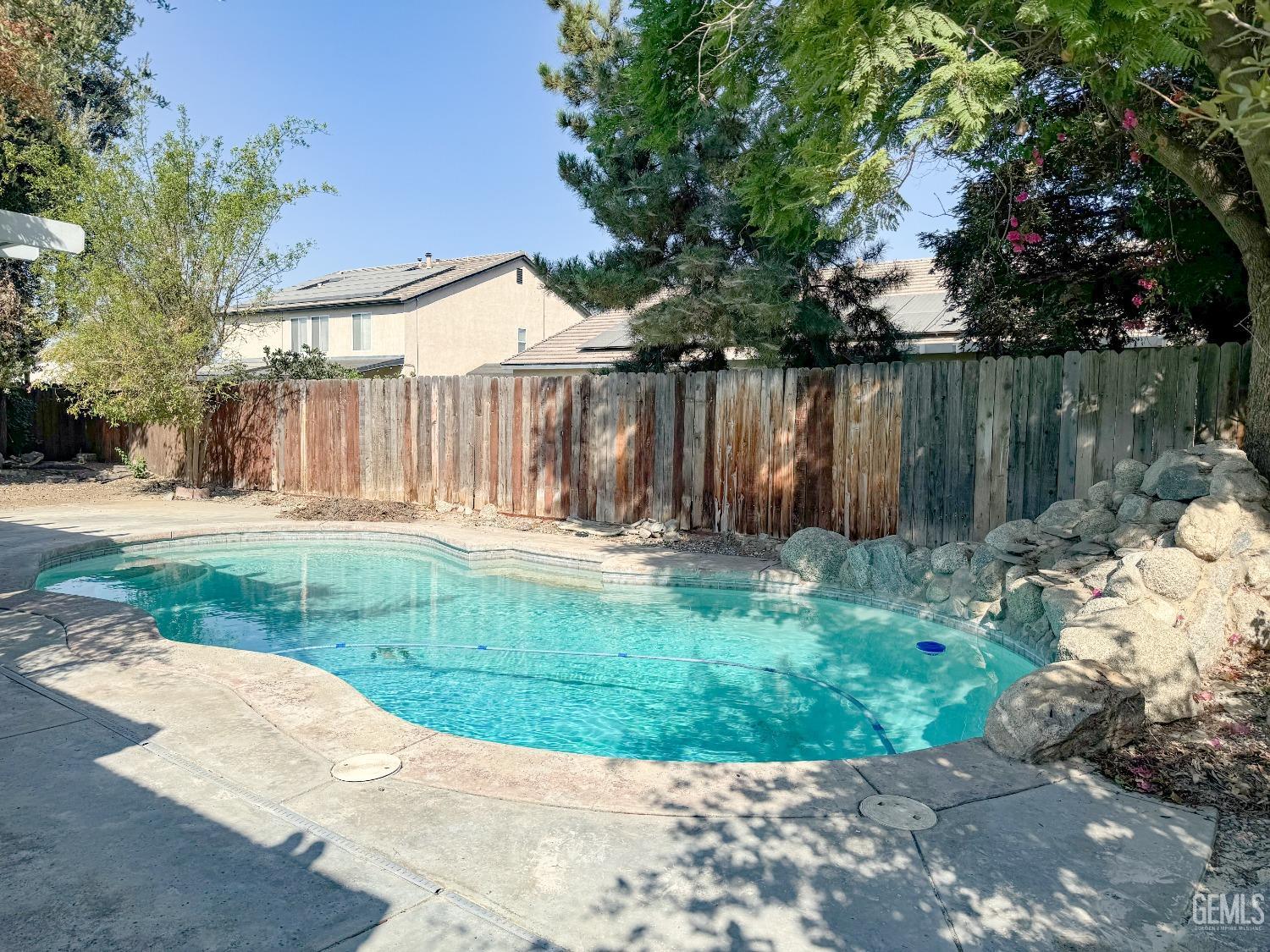 Undisclosed Address Bakersfield, CA 93312 - Photo 30 of 32 a view of backyard with green space