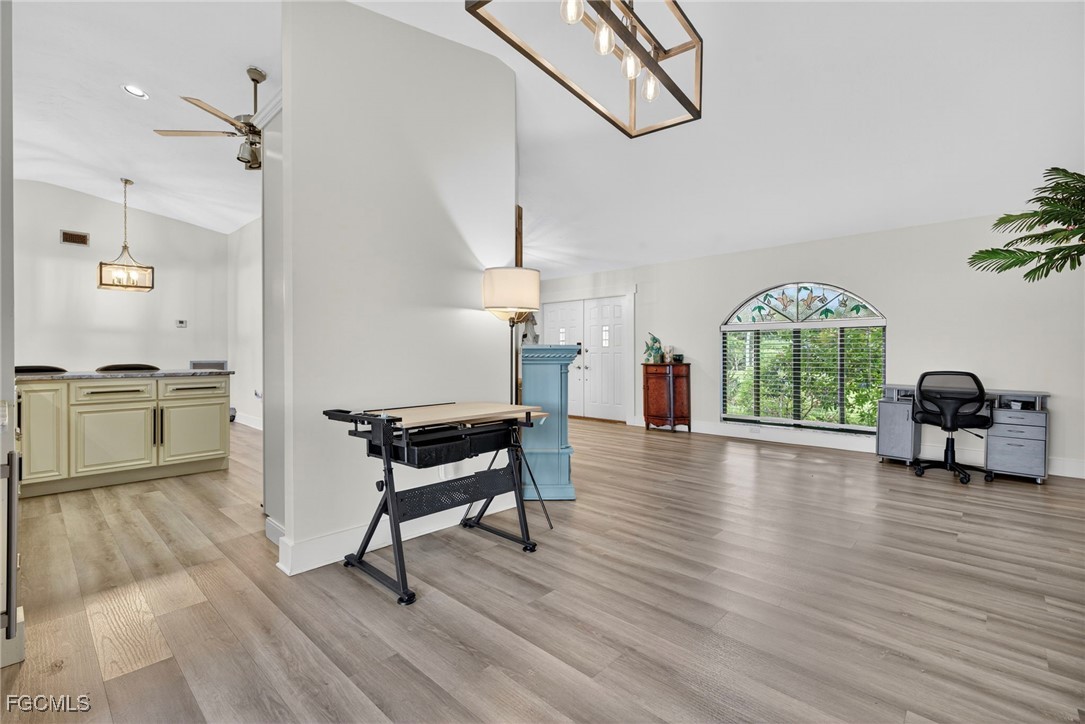 1823 Stevenson Road North Fort Myers, FL 33917 - Photo 12 of 32 a living room with furniture and a window
