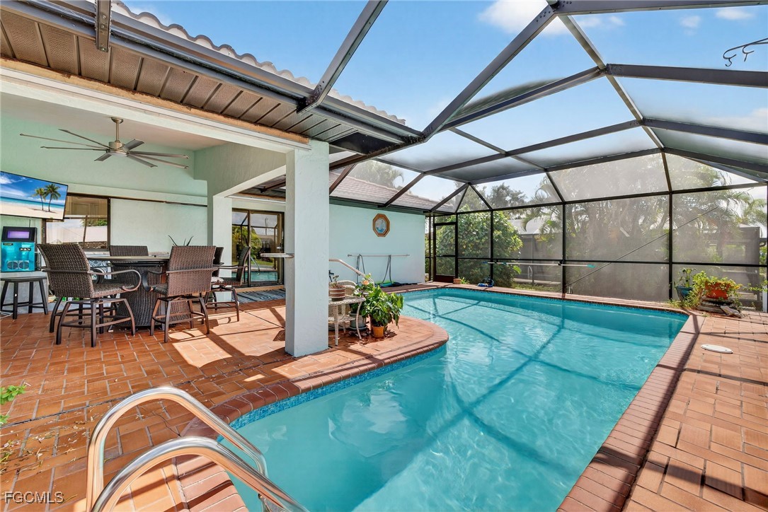 1823 Stevenson Road North Fort Myers, FL 33917 - Photo 28 of 32 a outdoor space with chairs