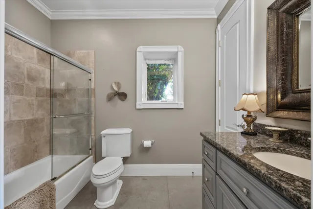 a view of a city with ocean view