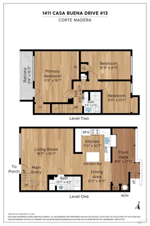 $795,000 | 1411 Casa Buena Drive, Unit 13, Corte Madera, CA 94925