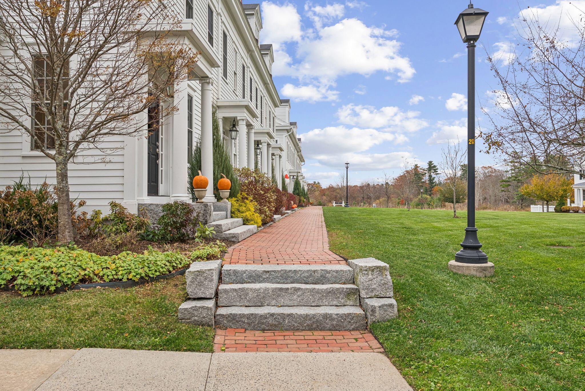 12 Inspiration Drive, Unit 12 Scarborough, ME 04074 - Photo 56 of 72 Walkway to front door