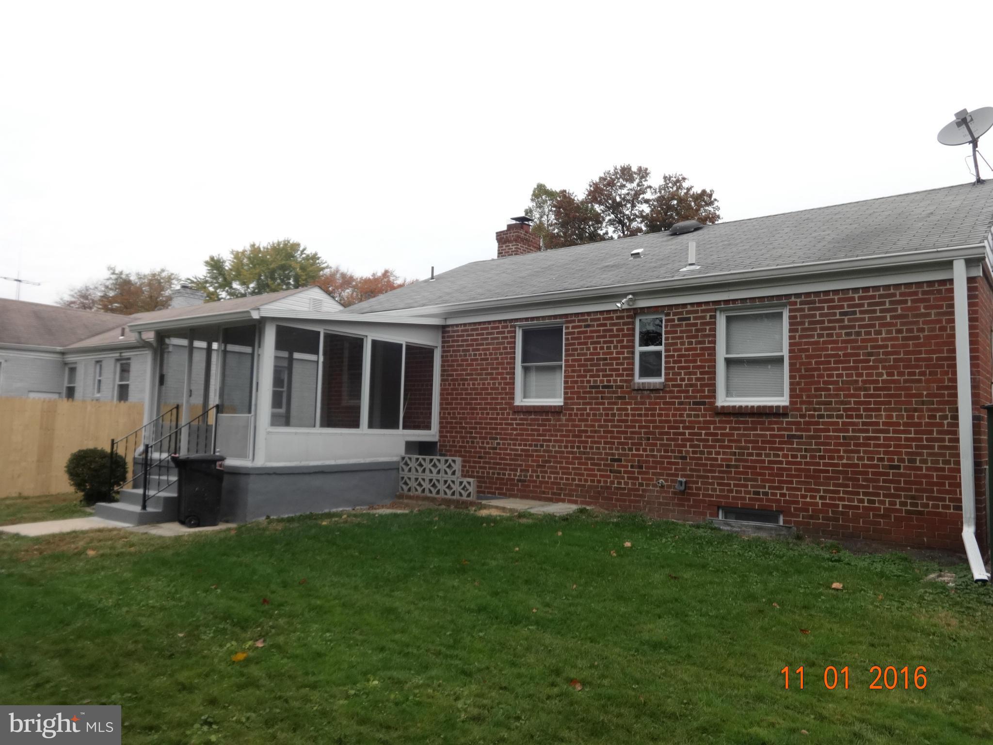 2820 Hardy Avenue Silver Spring, MD 20902 - Photo 16 of 17 Exterior (Rear)