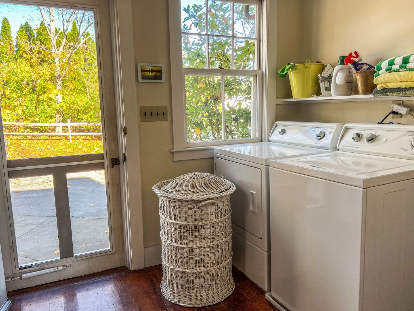 33 Goethals Way Vineyard Haven, MA 02568 - Photo 17 of 34 a room with a window and washer