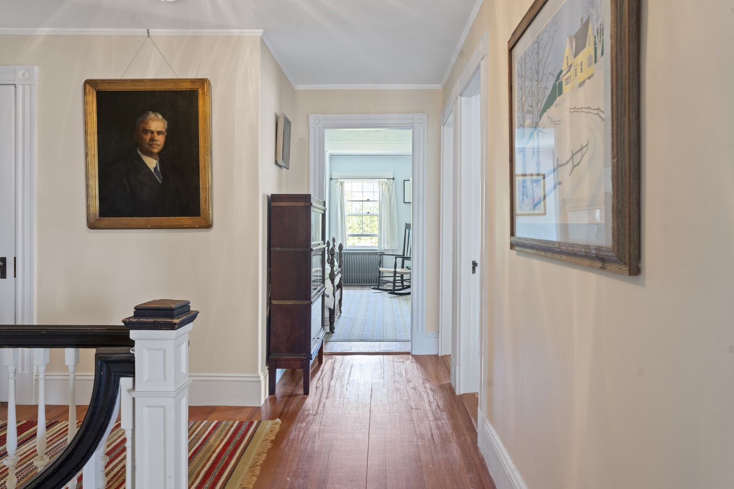 33 Goethals Way Vineyard Haven, MA 02568 - Photo 19 of 34 a view of a hallway with wooden floor and entryway