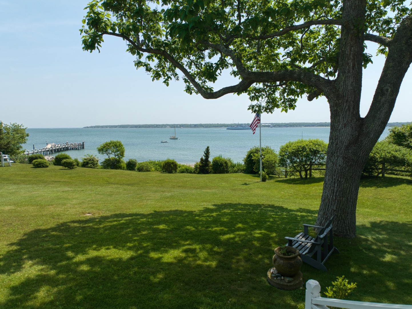 33 Goethals Way Vineyard Haven, MA 02568 - Photo 5 of 34 a view of a golf course with a lake view