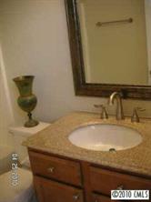 412 Danielle Way Fort Mill, SC 29715 - Photo 8 of 8 a bathroom with a granite countertop sink a mirror and vanity