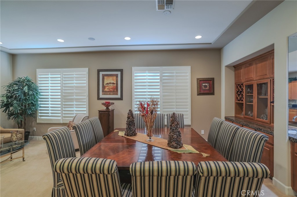 17 Bellisimo Court Rancho Mirage, CA 92270 - Photo 17 of 41 a view of a dining room with furniture