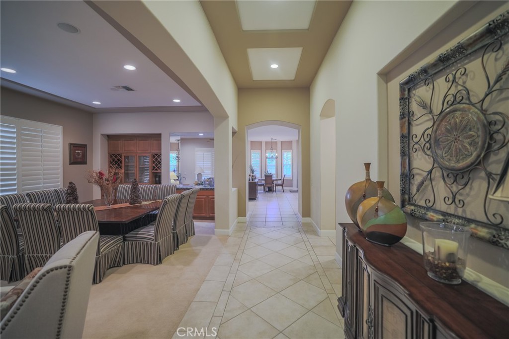 17 Bellisimo Court Rancho Mirage, CA 92270 - Photo 23 of 41 a lobby with furniture and wooden floor