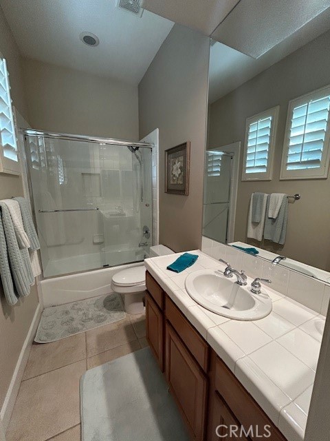 17 Bellisimo Court Rancho Mirage, CA 92270 - Photo 33 of 41 a bathroom with a sink a toilet and shower