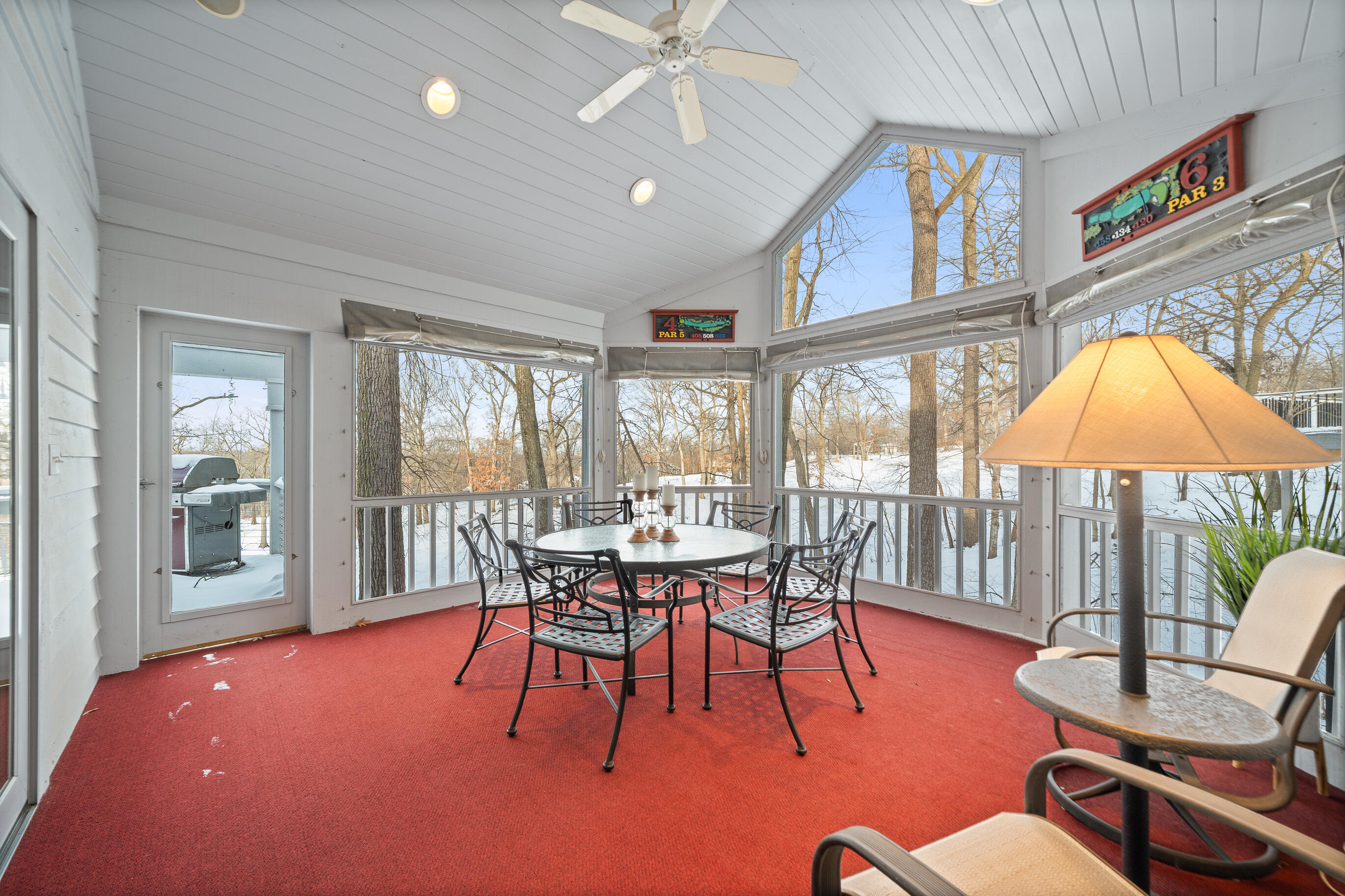 410 Deerpath West Fontana, WI 53125 - Photo 18 of 77 screened porch 1