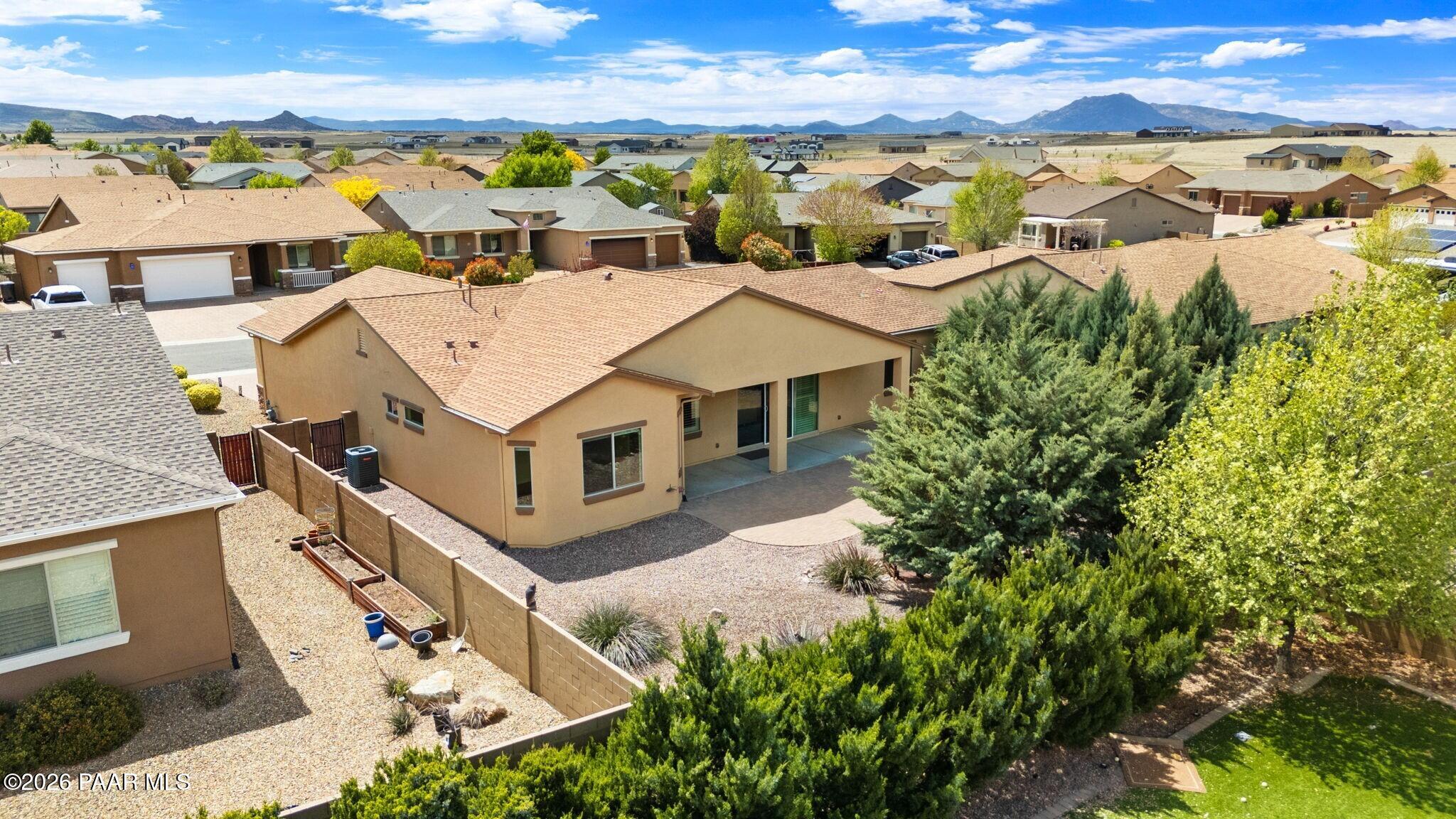 7106 East Prairie Ridge Road Prescott Valley, AZ 86315 - Photo 28 of 32 Aerial Back
