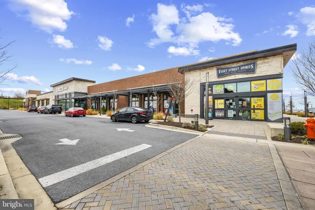 a view of a building with a patio