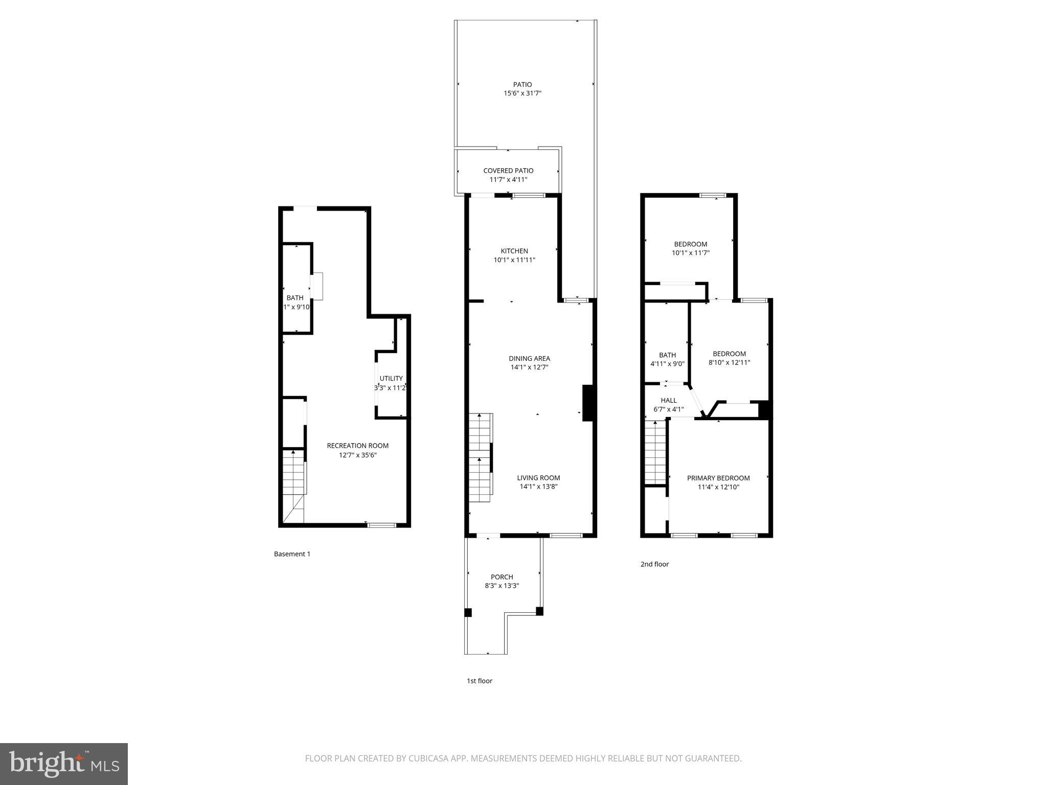 628 Savage Street Baltimore, MD 21224 - Photo 40 of 45 a picture of a floor plan