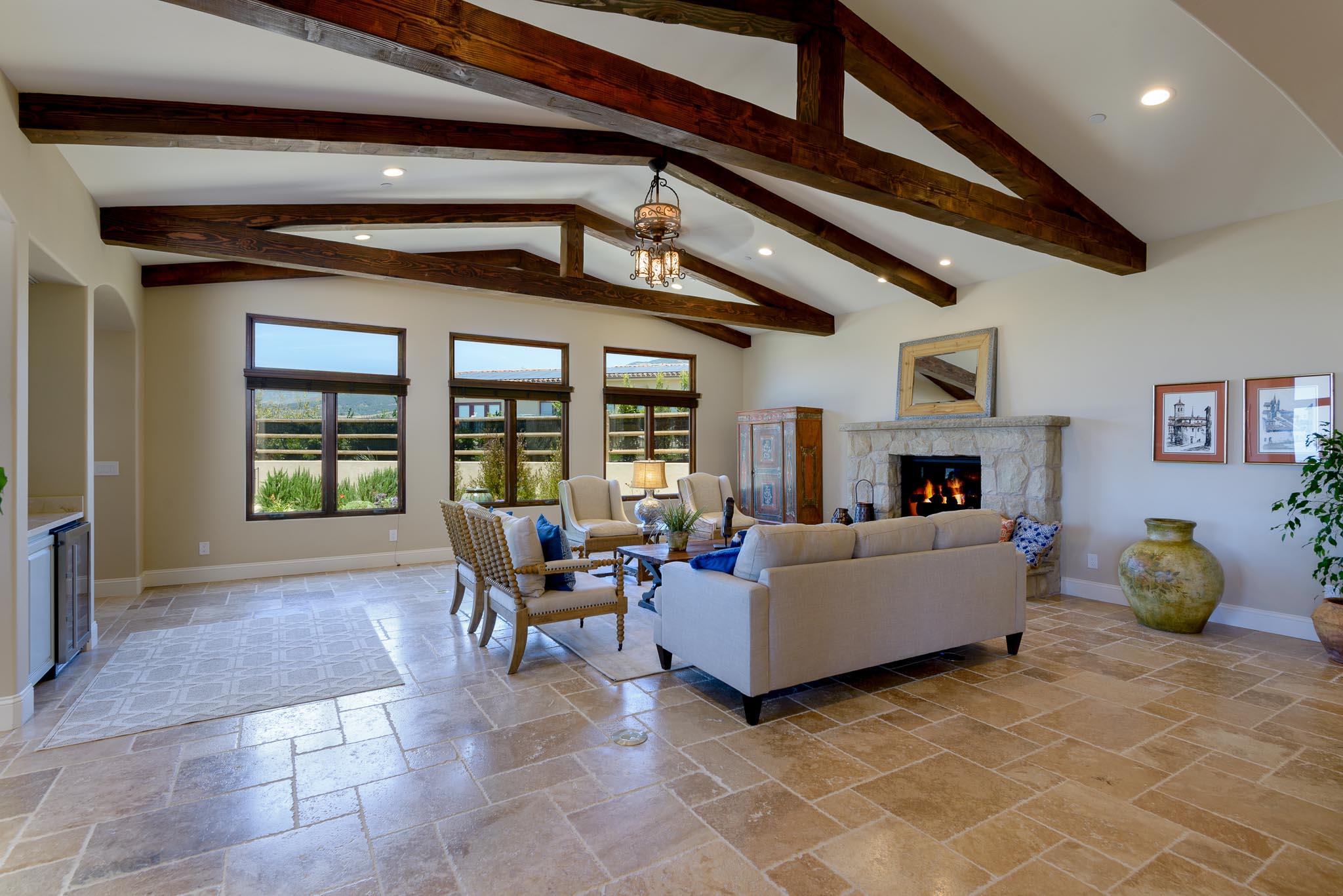 1210 Via Brigitte Santa Barbara, CA 93111 - Photo 5 of 15 a living room with furniture and a potted plant