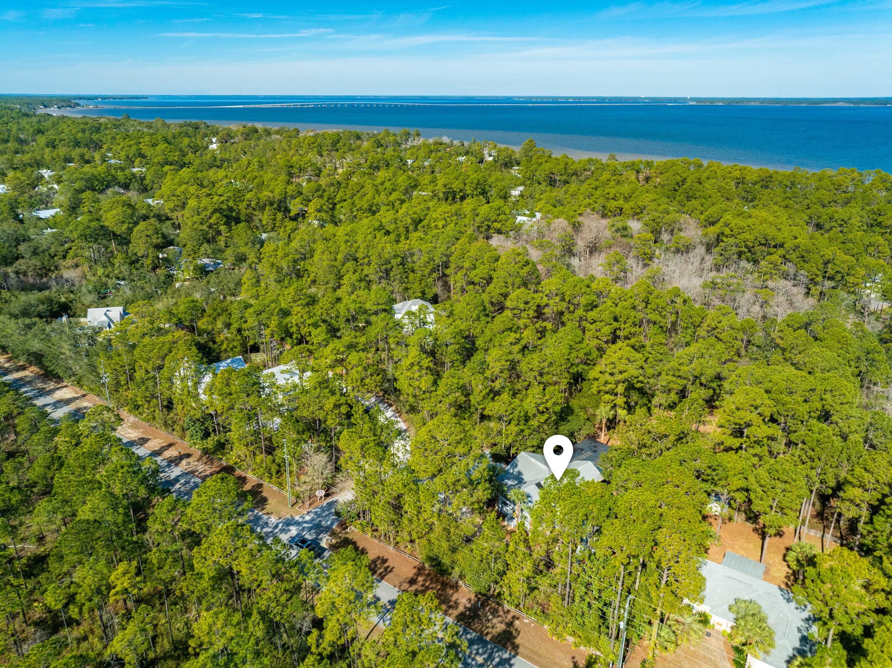 611 Amelia Lane Santa Rosa Beach, FL 32459 - Photo 58 of 59 611 Amelia Aerial Marked-6