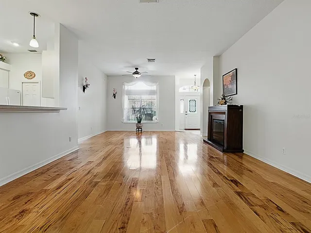 a kitchen with cabinets and appliances