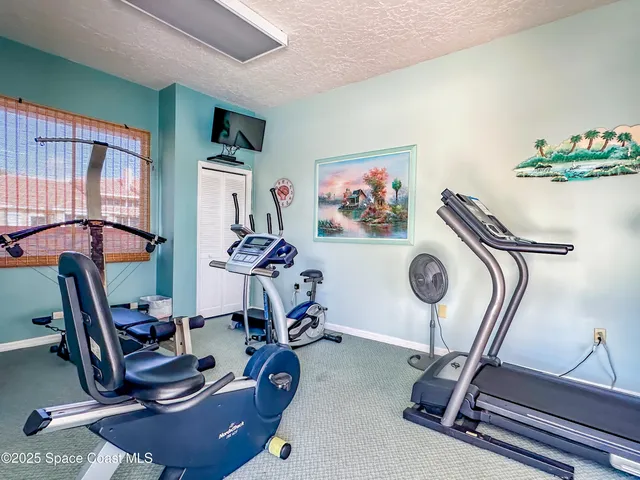 a outdoor space with furniture