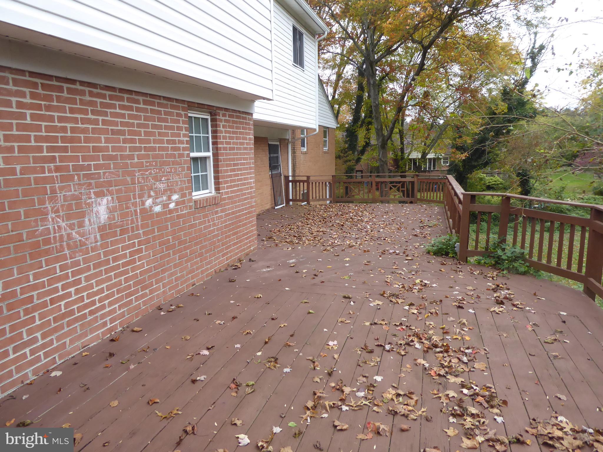 4424 Braddock Road Alexandria, VA 22312 - Photo 8 of 10 Rear Deck