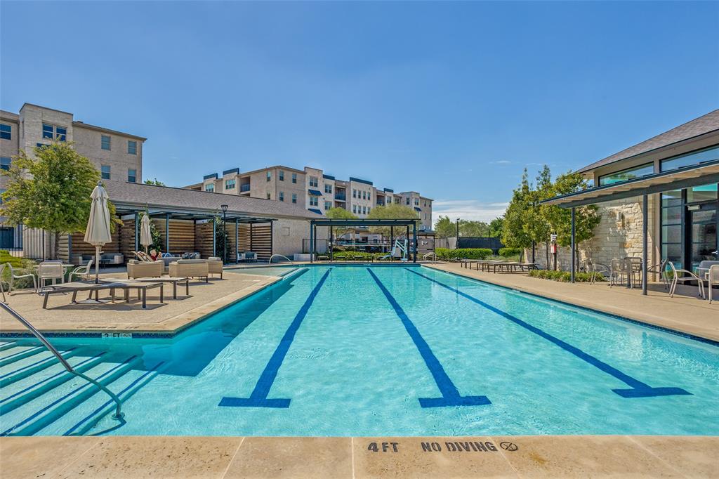 651 Watters Road, Unit 1206 Allen, TX 75013 - Photo 23 of 29 a view of house with swimming pool and outdoor seating