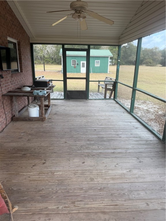 73 Morrison Lane Folkston, GA 31537 - Photo 16 of 29 Screen porch