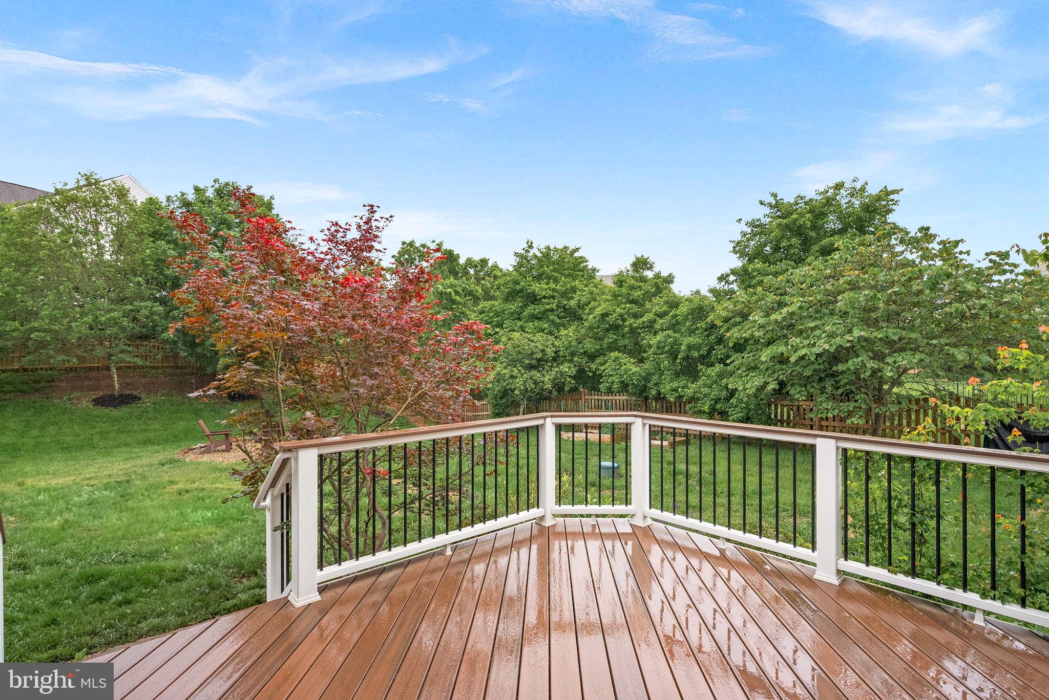 43127 Rocks Way Leesburg, VA 20176 - Photo 54 of 59 Deck off Family Room looking out to Firepit