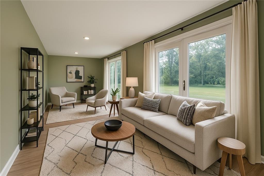 1535 Powers Run Road Pittsburgh, PA 15238 - Photo 18 of 22 a living room with furniture and a large window