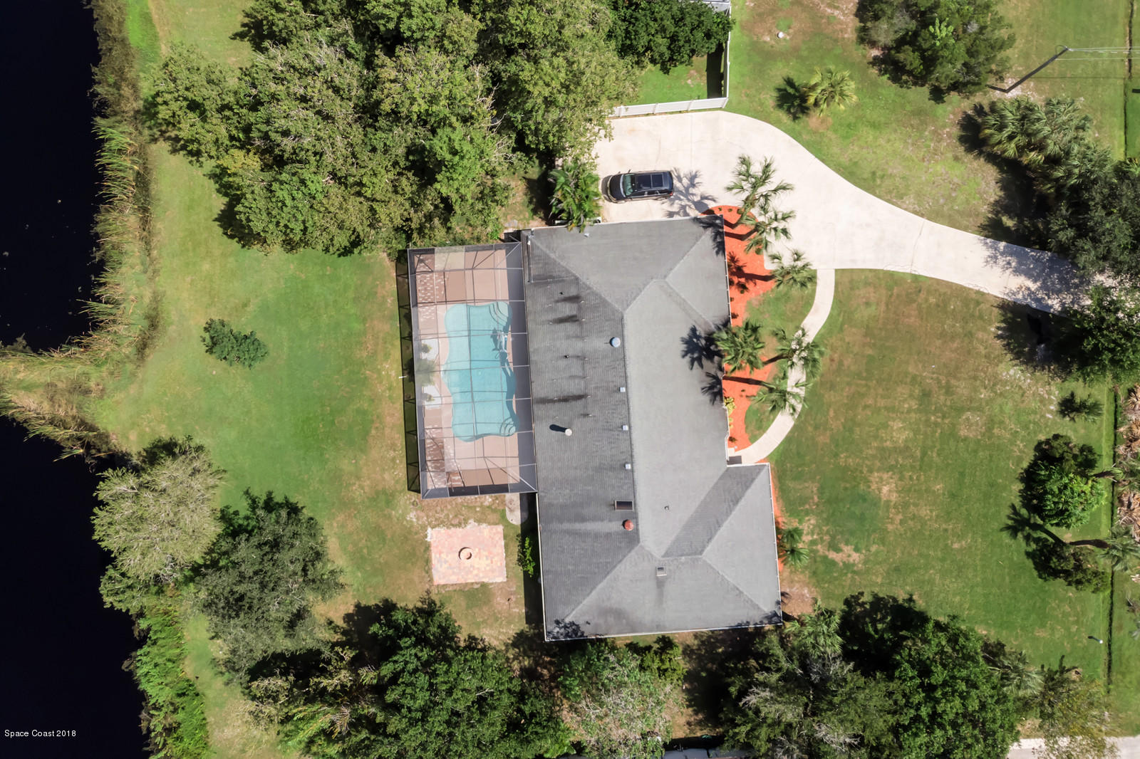 4300 Country Road Melbourne, FL 32934 - Photo 42 of 46 View From Above